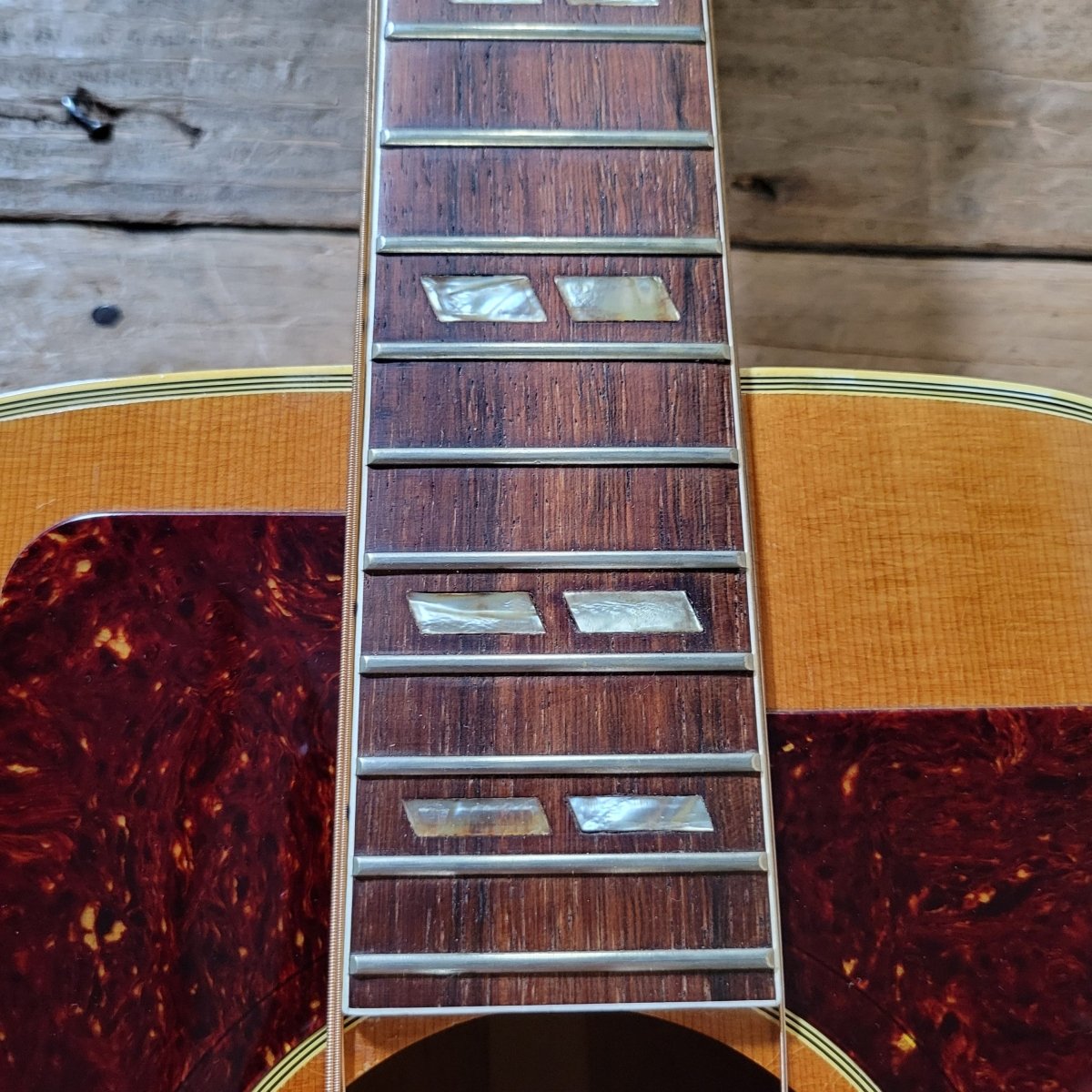 SOLD - Gibson FJN Folk Singer Jumbo 1967 - Mahar's Vintage Guitars