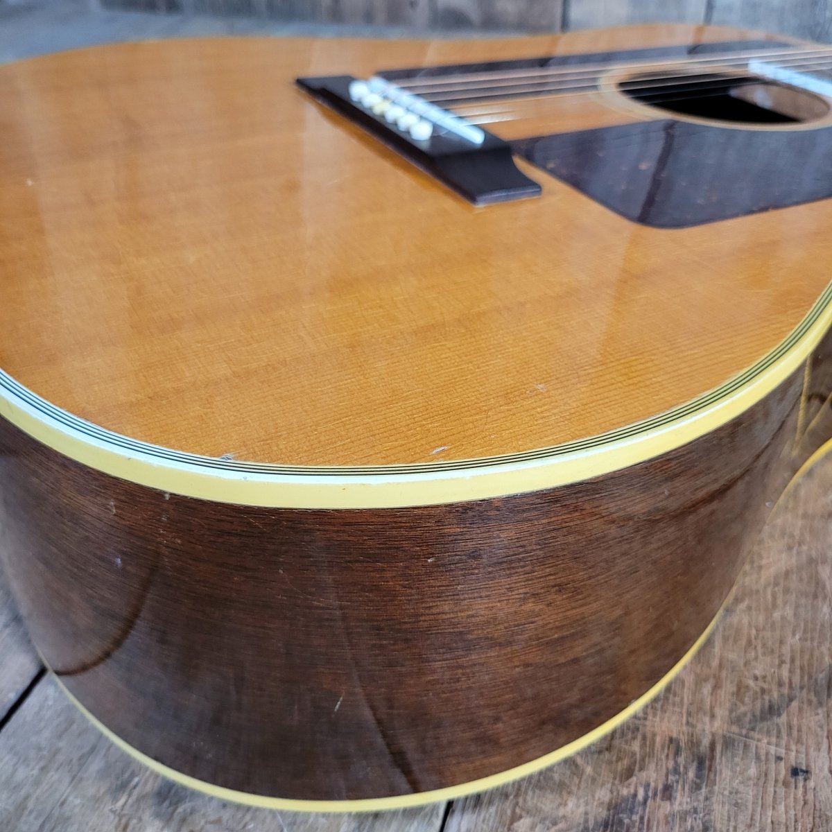 SOLD - Gibson FJN Folk Singer Jumbo 1967 - Mahar's Vintage Guitars