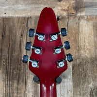 SOLD - Gibson Flying V Pink Burst 1984 Dirty Fingers pickups - Mahar's Vintage Guitars