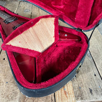 SOLD - Gibson Flying V Pink Burst 1984 Dirty Fingers pickups - Mahar's Vintage Guitars