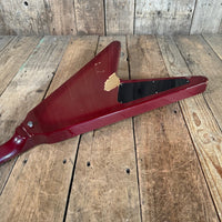 SOLD - Gibson Flying V Pink Burst 1984 Dirty Fingers pickups - Mahar's Vintage Guitars