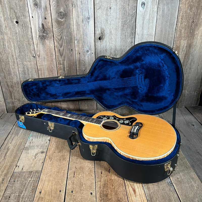 SOLD - Gibson J - 200 Elite 1999 Natural - Mahar's Vintage Guitars
