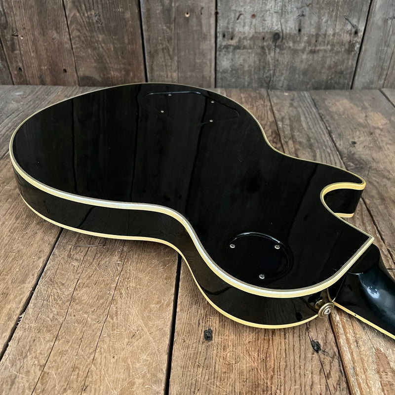 SOLD - Gibson Les Paul Custom 1985 Factory Kahler Ebony - Mahar's Vintage Guitars