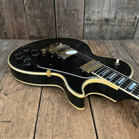 SOLD - Gibson Les Paul Custom 1985 Factory Kahler Ebony - Mahar's Vintage Guitars