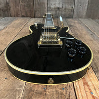 SOLD - Gibson Les Paul Custom 1985 Factory Kahler Ebony - Mahar's Vintage Guitars