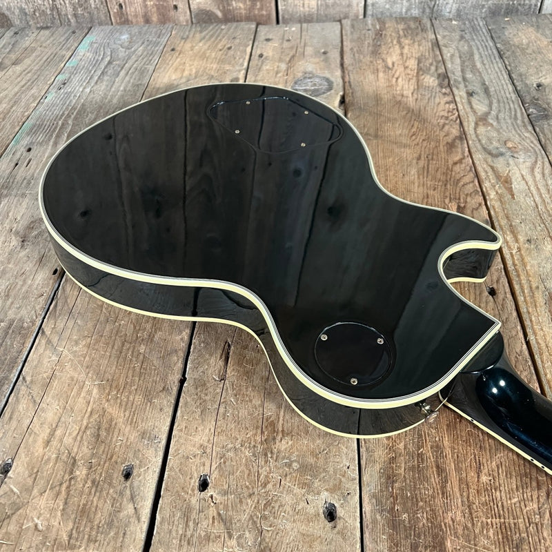 SOLD - Gibson Les Paul Custom 1988 Black Clean with Original Paperwork and Case - Mahar's Vintage Guitars