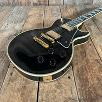 SOLD - Gibson Les Paul Custom 1988 Black Clean with Original Paperwork and Case - Mahar's Vintage Guitars
