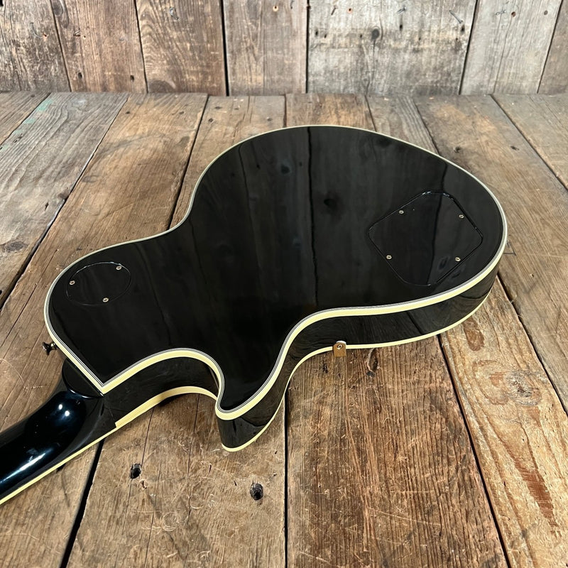 SOLD - Gibson Les Paul Custom 1988 Black Clean with Original Paperwork and Case - Mahar's Vintage Guitars