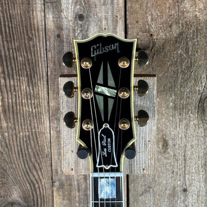 SOLD - Gibson Les Paul Custom '57 Reissue Custom Art & Historic LPB7 Black Beauty 2002 - Mahar's Vintage Guitars
