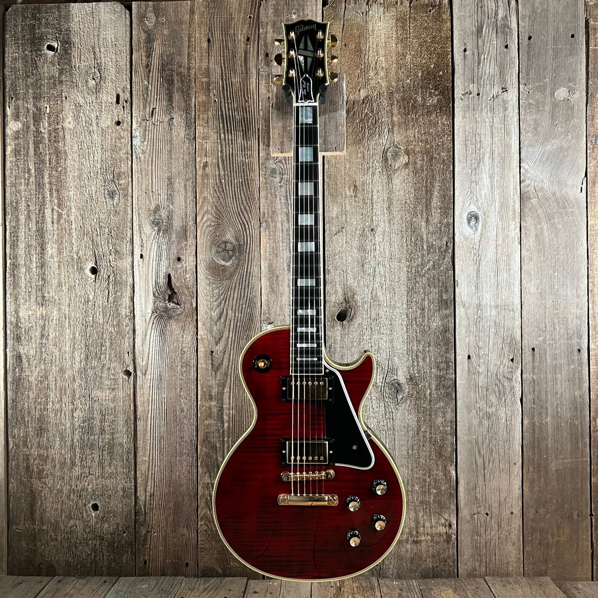 SOLD - Gibson Les Paul Custom '68 Reissue Custom Shop 2008 - Mahar's Vintage Guitars