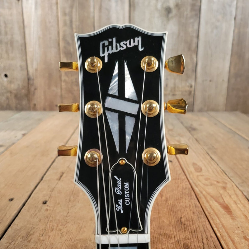 SOLD - Gibson Les Paul Custom Historic Custom Shop Alpine White 2005 - Mahar's Vintage Guitars