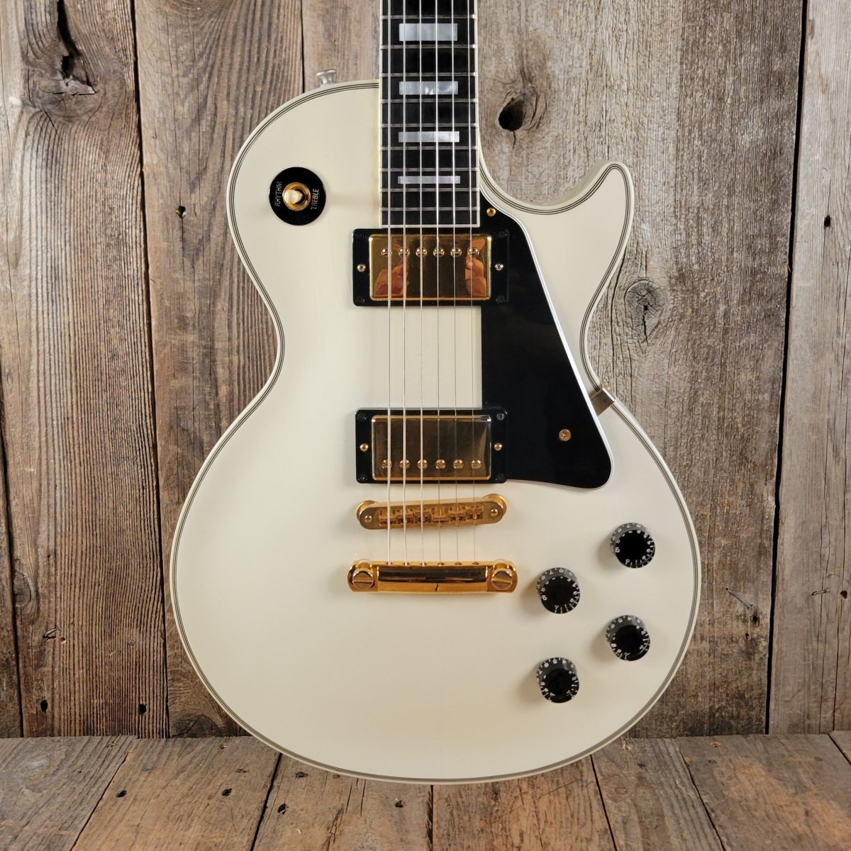 SOLD - Gibson Les Paul Custom Historic Custom Shop Alpine White