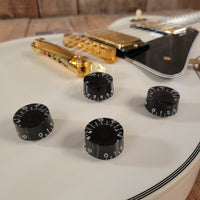 SOLD - Gibson Les Paul Custom Historic Custom Shop Alpine White 2005 - Mahar's Vintage Guitars