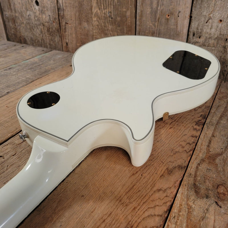 SOLD - Gibson Les Paul Custom Historic Custom Shop Alpine White 2005 - Mahar's Vintage Guitars