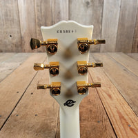SOLD - Gibson Les Paul Custom Historic Custom Shop Alpine White 2005 - Mahar's Vintage Guitars