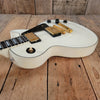 SOLD - Gibson Les Paul Custom Historic Custom Shop Alpine White 2005 - Mahar's Vintage Guitars