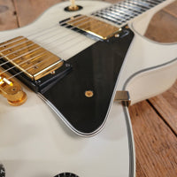 SOLD - Gibson Les Paul Custom Historic Custom Shop Alpine White 2005 - Mahar's Vintage Guitars