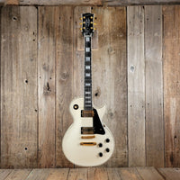 SOLD - Gibson Les Paul Custom Historic Custom Shop Alpine White 2005 - Mahar's Vintage Guitars
