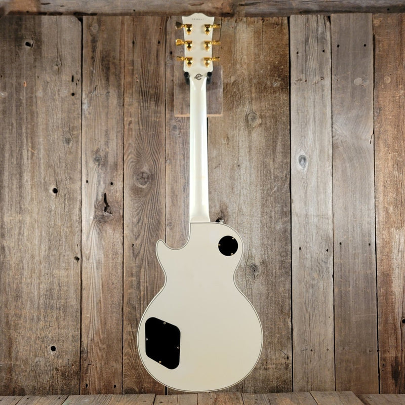 SOLD - Gibson Les Paul Custom Historic Custom Shop Alpine White 2005 - Mahar's Vintage Guitars
