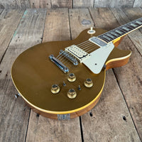 SOLD - Gibson Les Paul Deluxe 1973 Goldtop Player's Grade - Mahar's Vintage Guitars