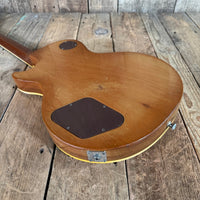 SOLD - Gibson Les Paul Deluxe 1973 Goldtop Player's Grade - Mahar's Vintage Guitars