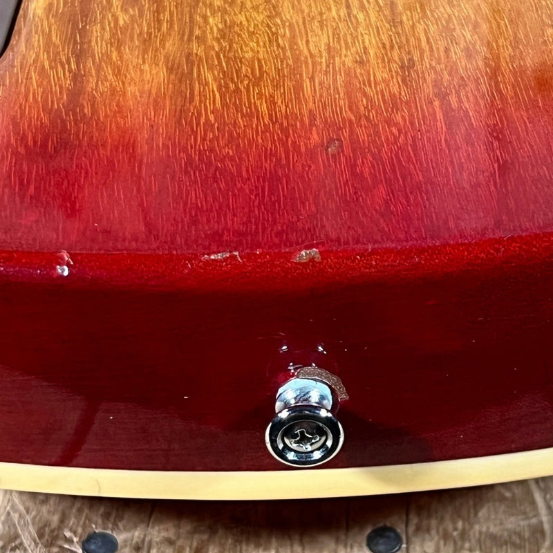 SOLD - Gibson Les Paul Deluxe Converted to Standard 1978 Cherry Sunburst - Mahar's Vintage Guitars
