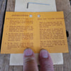 SOLD - Gibson Les Paul Hang Tag Envelope Allen Wrench 1950s 1959 Burst - Mahar's Vintage Guitars