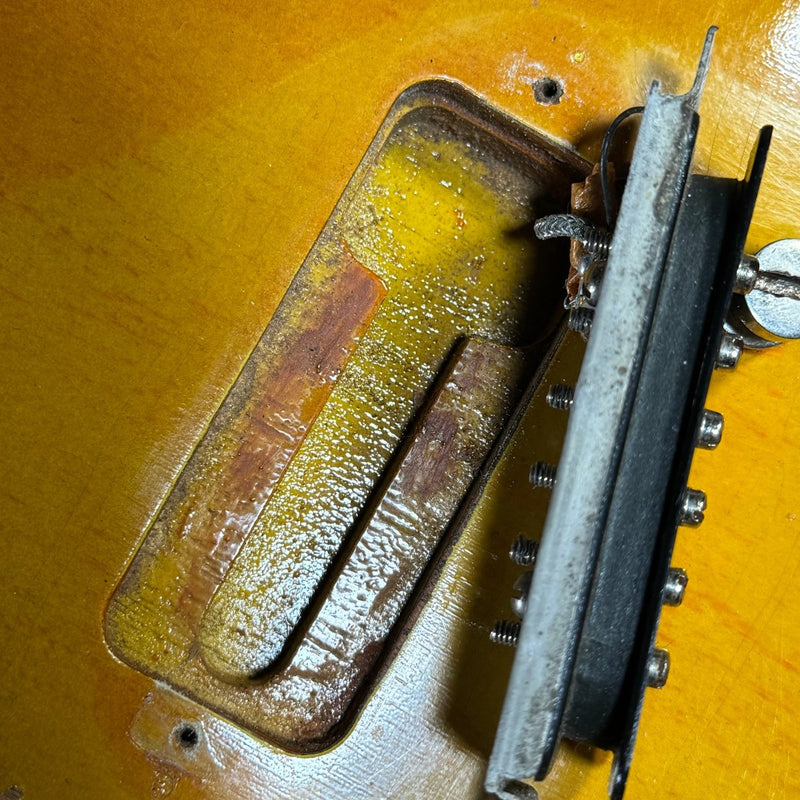 SOLD - Gibson Les Paul Junior 1957 Sunburst - Mahar's Vintage Guitars