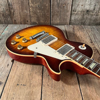 SOLD - Gibson Les Paul R9 Historic 1959 Reissue Near Mint with COA 2005 Faded Tobacco Burst - Mahar's Vintage Guitars