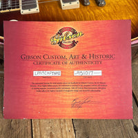 SOLD - Gibson Les Paul R9 Historic 1959 Reissue Near Mint with COA 2005 Faded Tobacco Burst - Mahar's Vintage Guitars