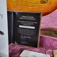 SOLD - Gibson Les Paul R9 True Historic Tom Murphy Painted & Aged Limited Run 6 2017 1959 Reissue - Mahar's Vintage Guitars