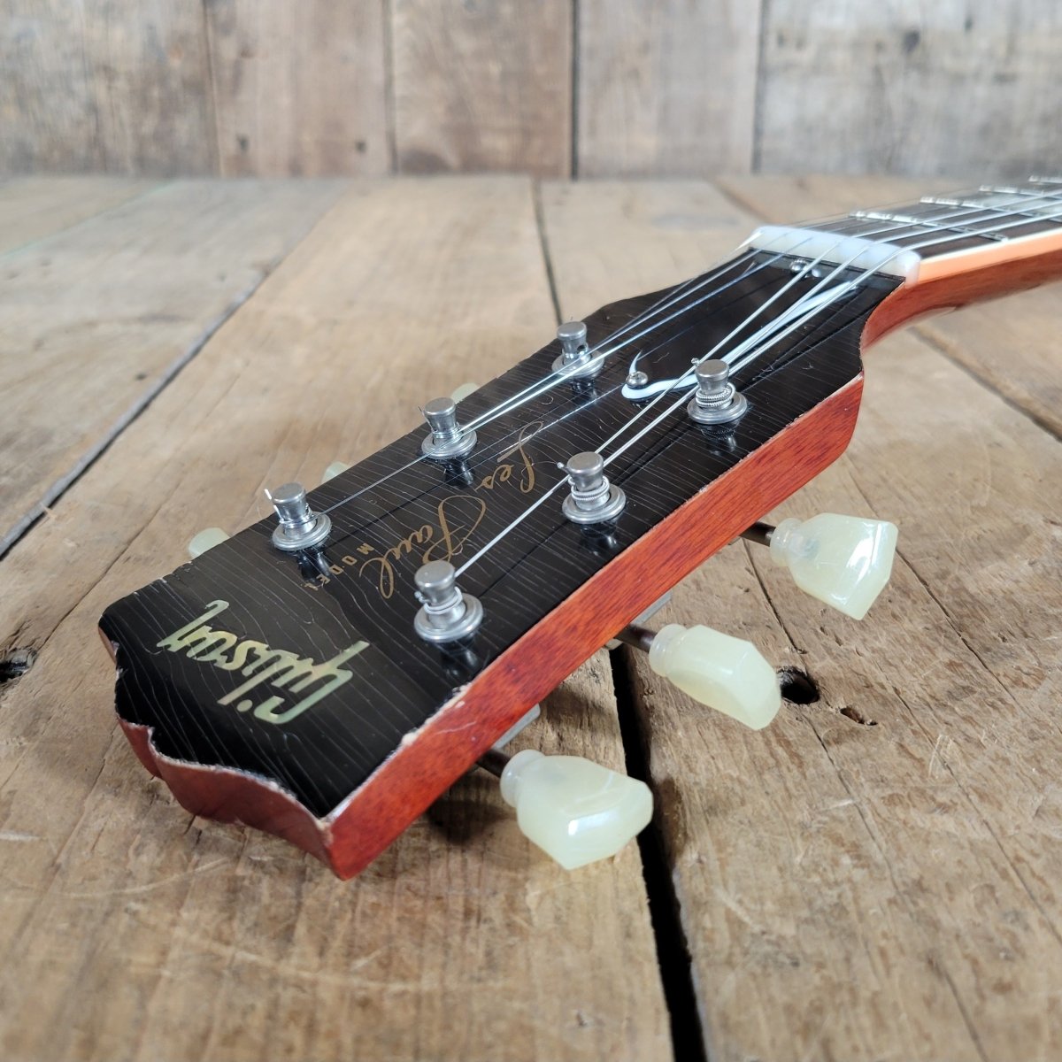 SOLD - Gibson Les Paul R9 True Historic Tom Murphy Painted & Aged Limited Run 6 2017 1959 Reissue - Mahar's Vintage Guitars