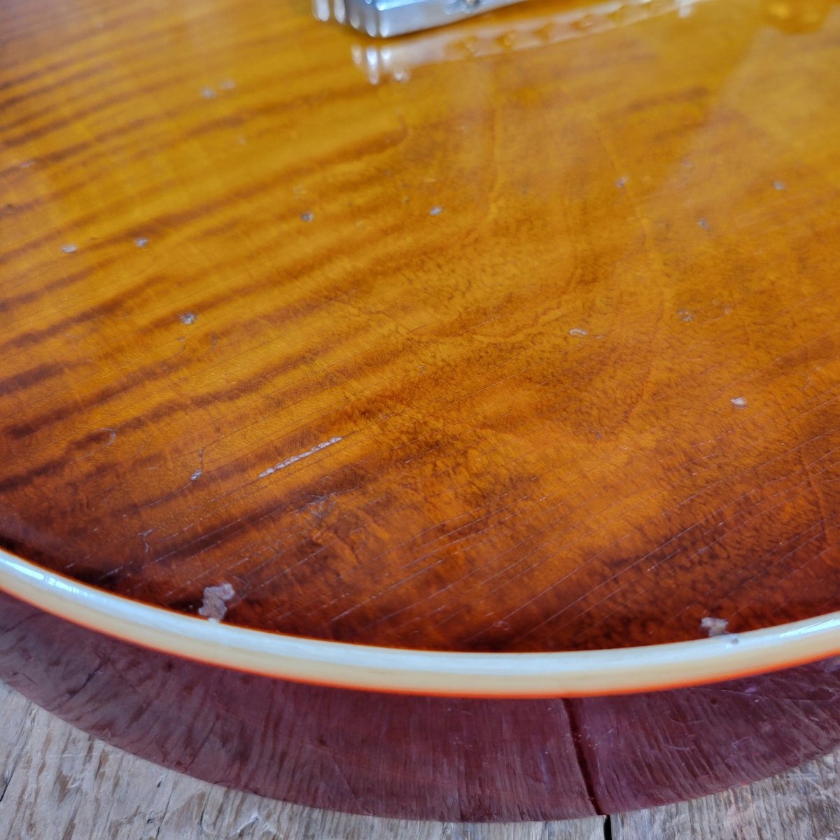 SOLD - Gibson Les Paul R9 True Historic Tom Murphy Painted & Aged Limited Run 6 2017 1959 Reissue - Mahar's Vintage Guitars