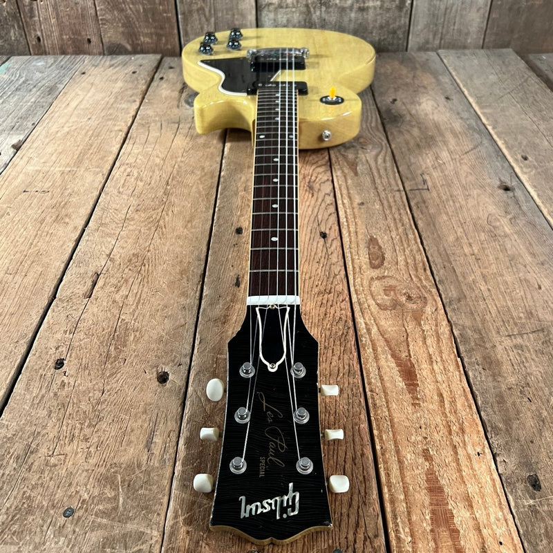 SOLD - Gibson Les Paul Special '60 Historic Reissue Murphy Aged 50s Neck 2007 TV Yellow - Mahar's Vintage Guitars