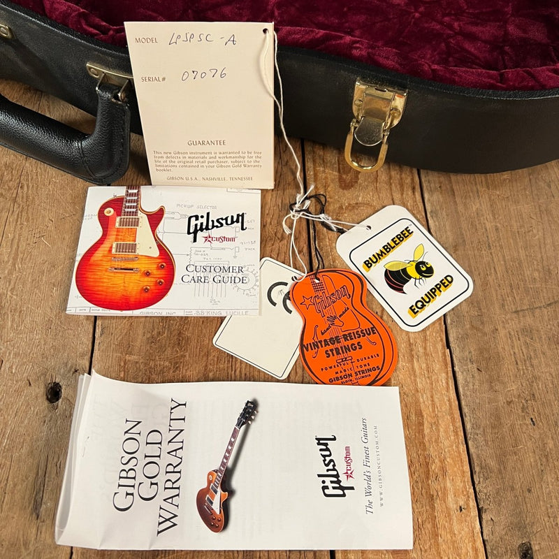 SOLD - Gibson Les Paul Special '60 Historic Reissue Murphy Aged 50s Neck 2007 TV Yellow - Mahar's Vintage Guitars