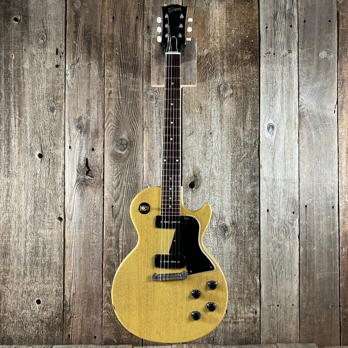 SOLD - Gibson Les Paul Special '60 Historic Reissue Murphy Aged 50s Neck 2007 TV Yellow - Mahar's Vintage Guitars