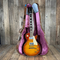 SOLD - Gibson Les Paul Standard 1959 Reissue Tom Murphy Painted & Aged Brazilian Wildwood 2018 Royal Teaburst - Mahar's Vintage Guitars
