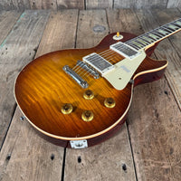 SOLD - Gibson Les Paul Standard 1959 Reissue Tom Murphy Painted & Aged Brazilian Wildwood 2018 Royal Teaburst - Mahar's Vintage Guitars