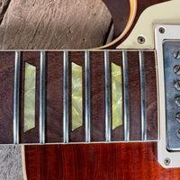 SOLD - Gibson Les Paul Standard 1959 Reissue Tom Murphy Painted & Aged Brazilian Wildwood 2018 Royal Teaburst - Mahar's Vintage Guitars