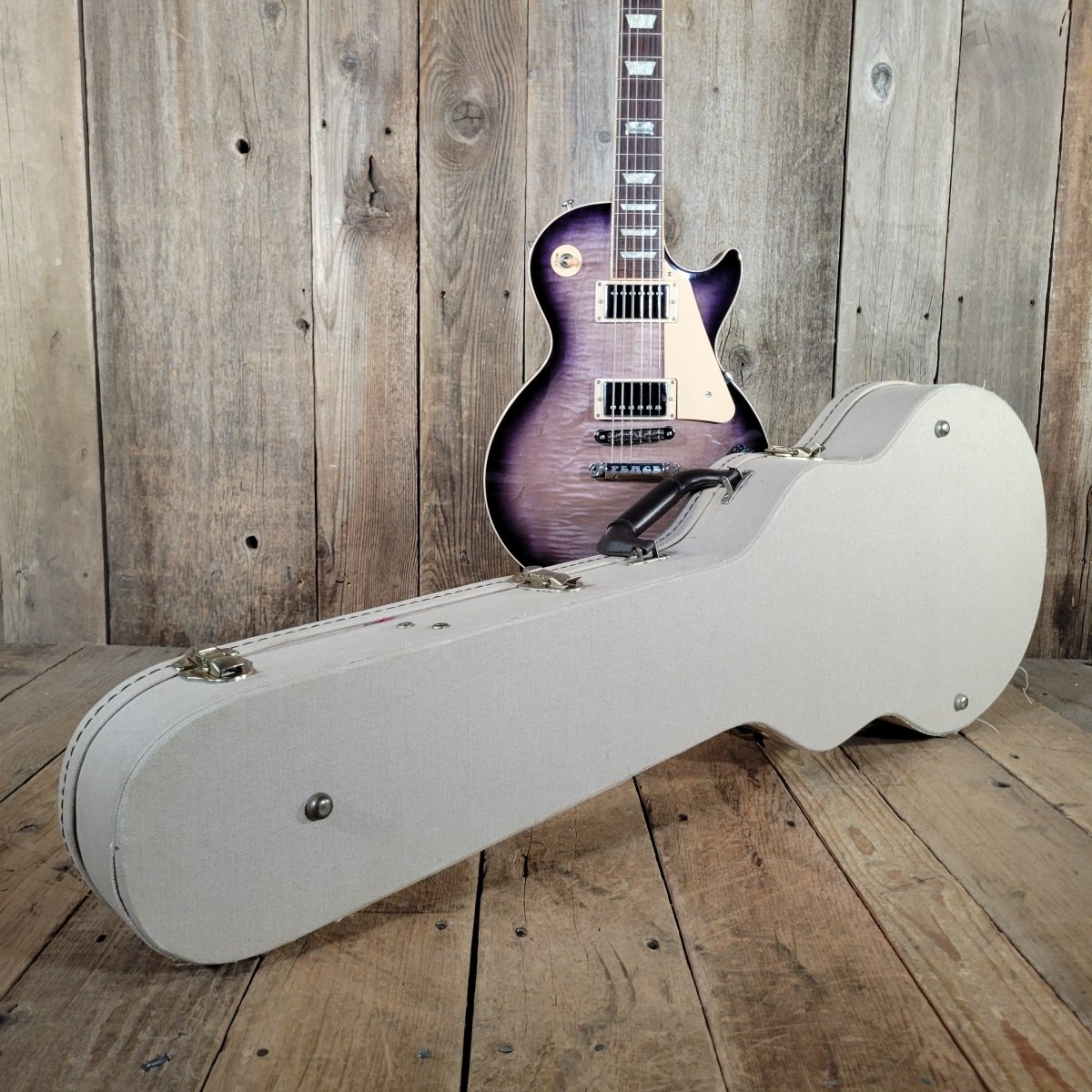 SOLD - Gibson Les Paul Standard 2014 Peace Purple Burst with Original Hard Case - Mahar's Vintage Guitars