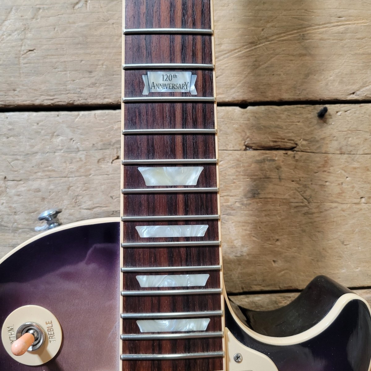 SOLD - Gibson Les Paul Standard 2014 Peace Purple Burst with Original Hard Case - Mahar's Vintage Guitars
