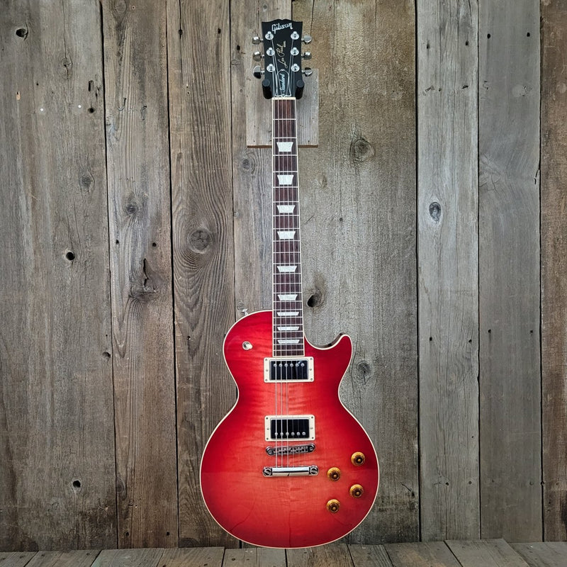 SOLD - Gibson Les Paul Standard Blood Orange Burst 2018 - Mahar's Vintage Guitars