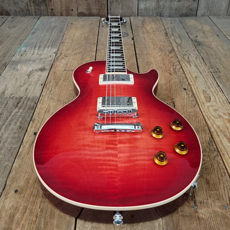 SOLD - Gibson Les Paul Standard Blood Orange Burst 2018 - Mahar's Vintage Guitars