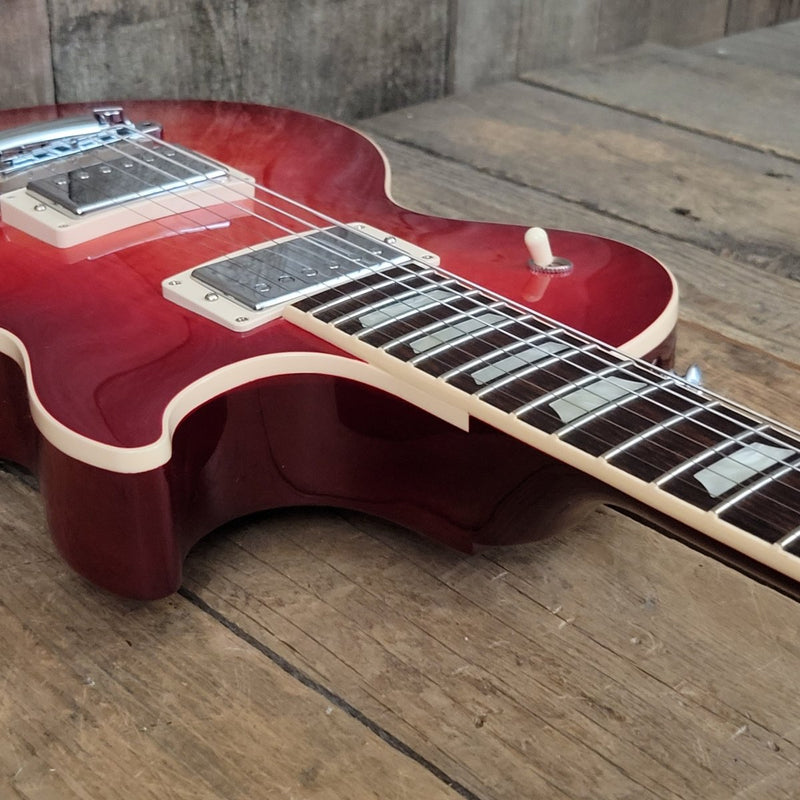 SOLD - Gibson Les Paul Standard Blood Orange Burst 2018 - Mahar's Vintage Guitars