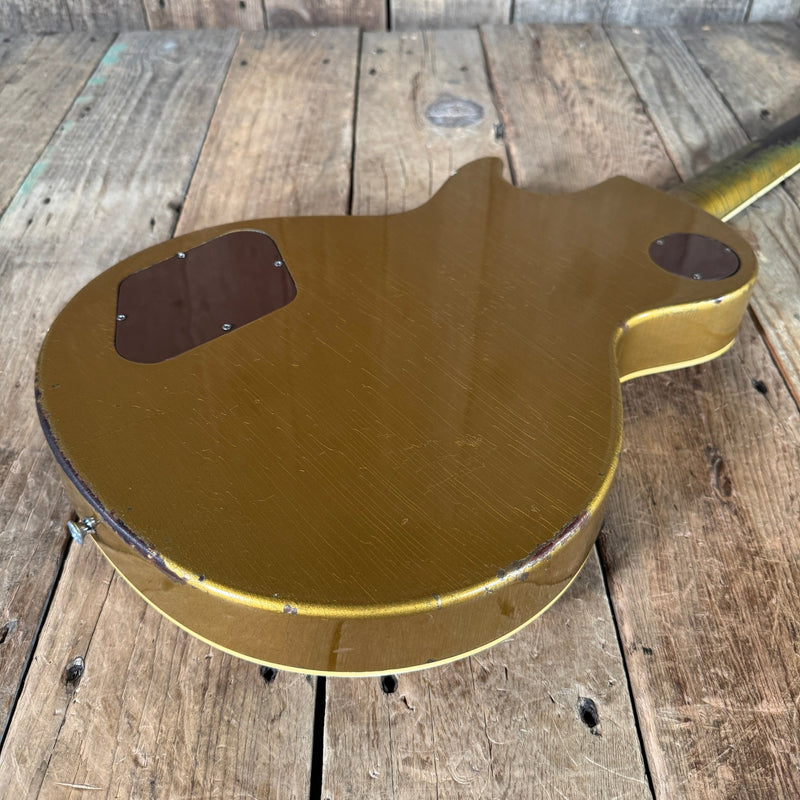 SOLD - Gibson Les Paul Standard Goldtop All Gold 1954 - Mahar's Vintage Guitars