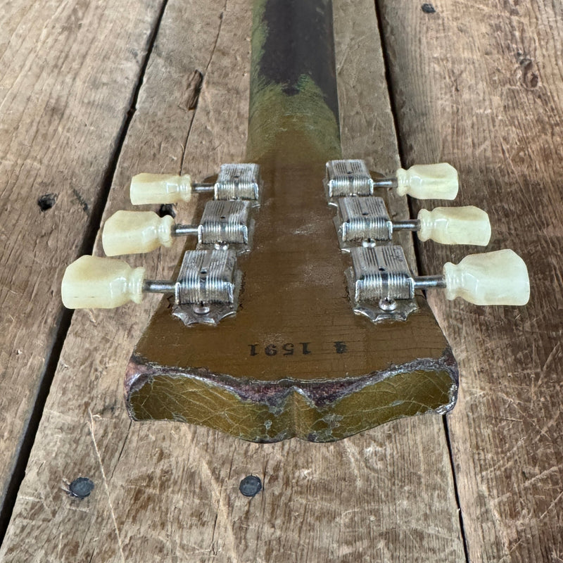 SOLD - Gibson Les Paul Standard Goldtop All Gold 1954 - Mahar's Vintage Guitars
