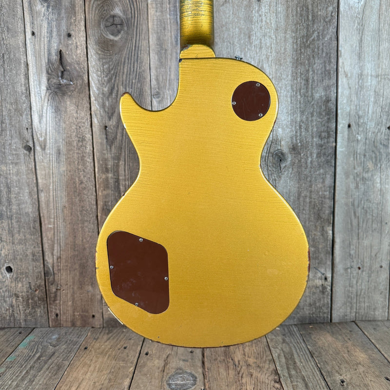 SOLD - Gibson Les Paul Standard Goldtop All Gold 1954 - Mahar's Vintage Guitars
