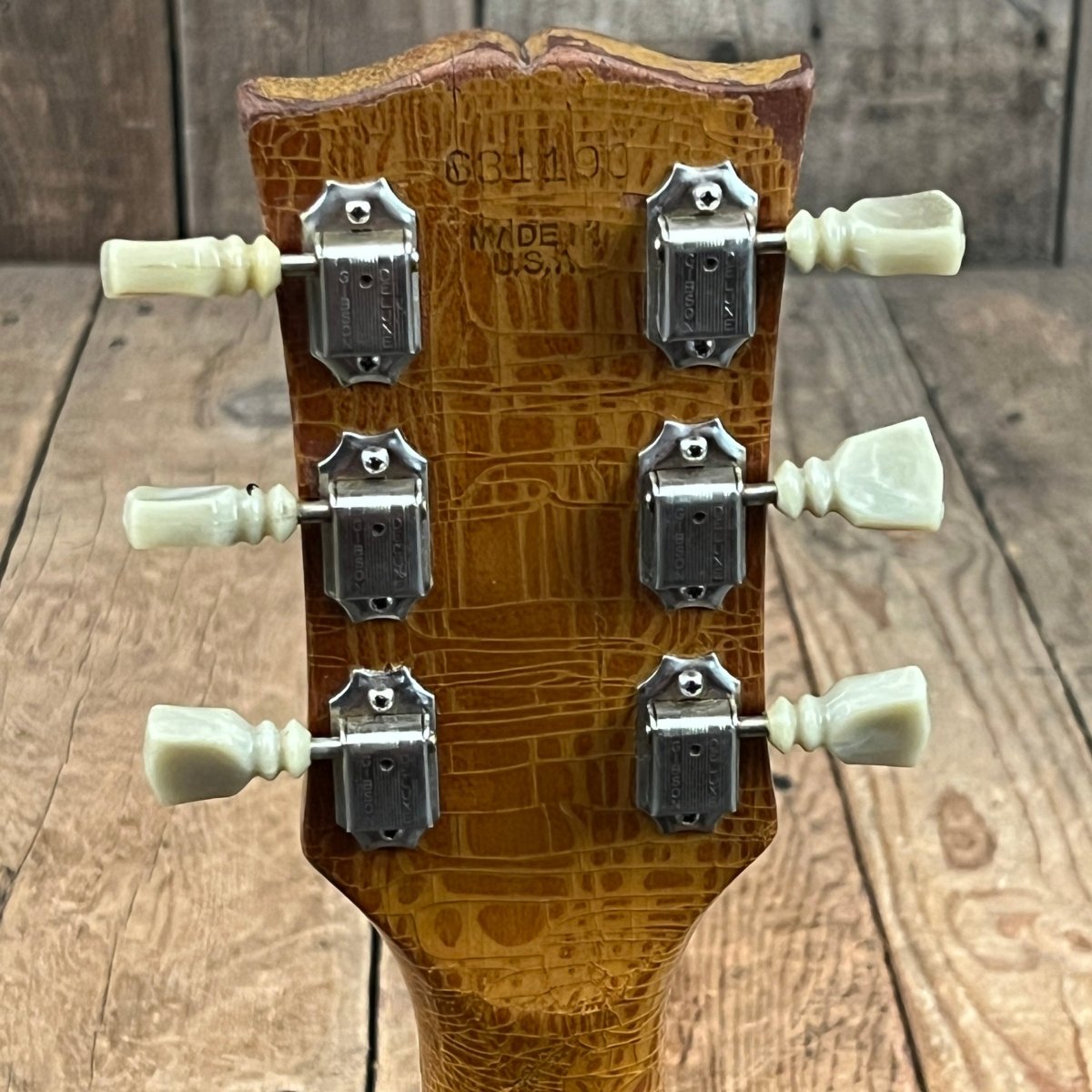 SOLD - Gibson Les Paul Standard P - 90 Gold Top 1969 1970 - Mahar's Vintage Guitars
