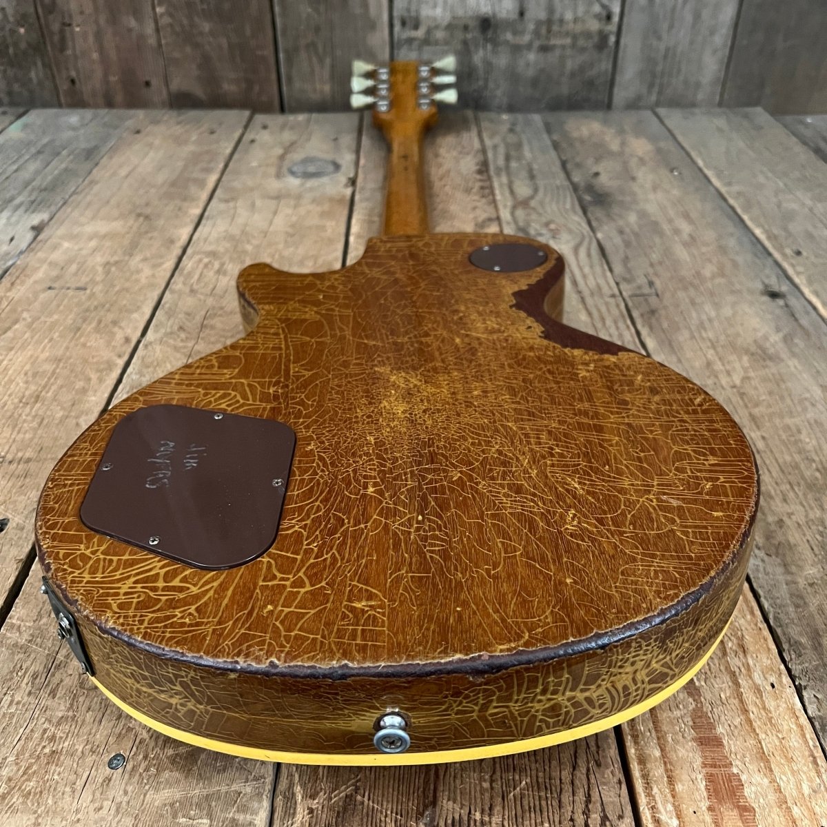 SOLD - Gibson Les Paul Standard P - 90 Gold Top 1969 1970 - Mahar's Vintage Guitars