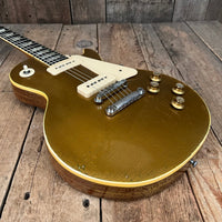 SOLD - Gibson Les Paul Standard P - 90 Gold Top 1969 1970 - Mahar's Vintage Guitars